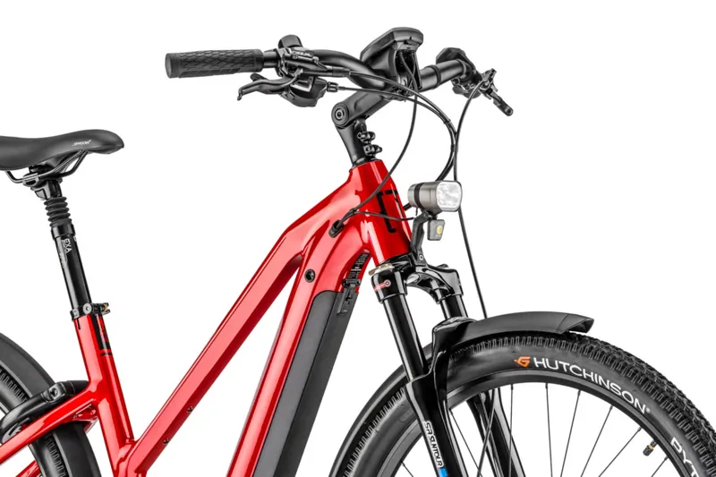 Moustache Samedi 27 Xroad 5 Electric Trekking Bike in Red -7